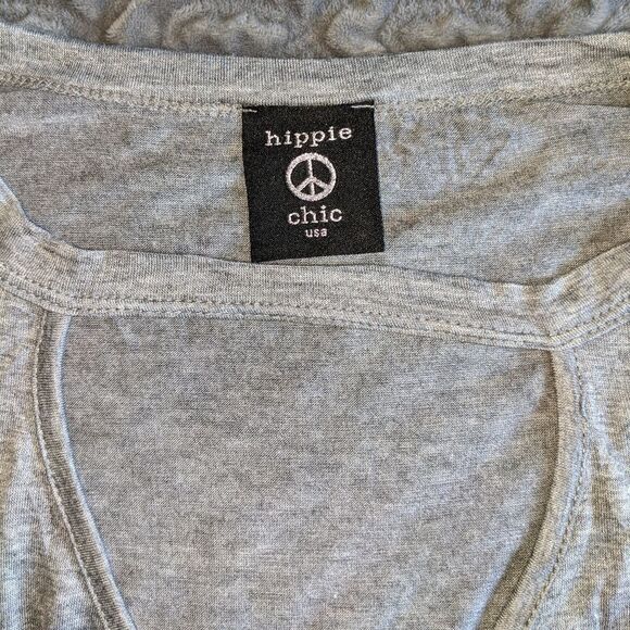 NWT Hippie Chic keyhole tshirt - Picture 3 of 7